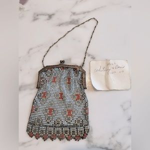 Whiting & Davis vintage handbag